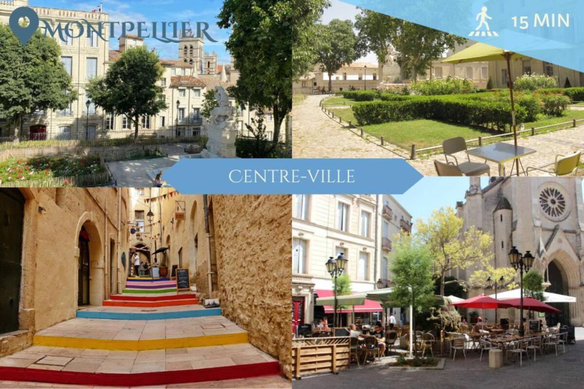 063 - Studio Didion, Centre Gare St Roch, Clim, Balcon,4Pers Montpellier Zewnętrze zdjęcie